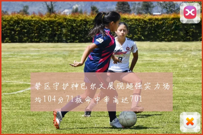 禁区守护神巴尔文展现超强实力场均104分71板命中率高达701