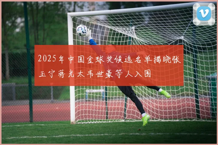 2025年中国金球奖候选名单揭晓张玉宁蒋光太韦世豪等人入围